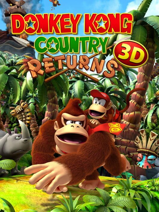 Donkey Kong Country Returns 3D - 3DS