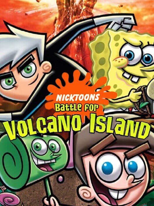 Nicktoons Battle for Volcano Island - Gamecube Disc Only