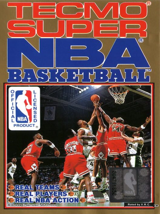 Tecmo Super NBA Basketball - Genesis Box