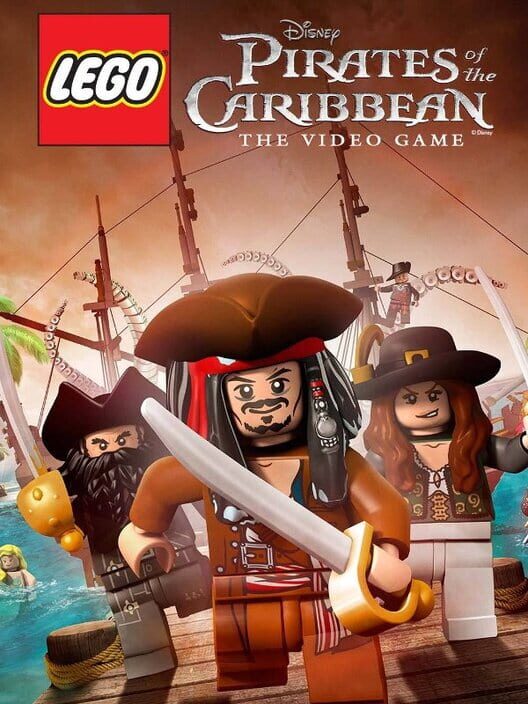 Lego Pirates Of The Caribbean The Video game - Wii