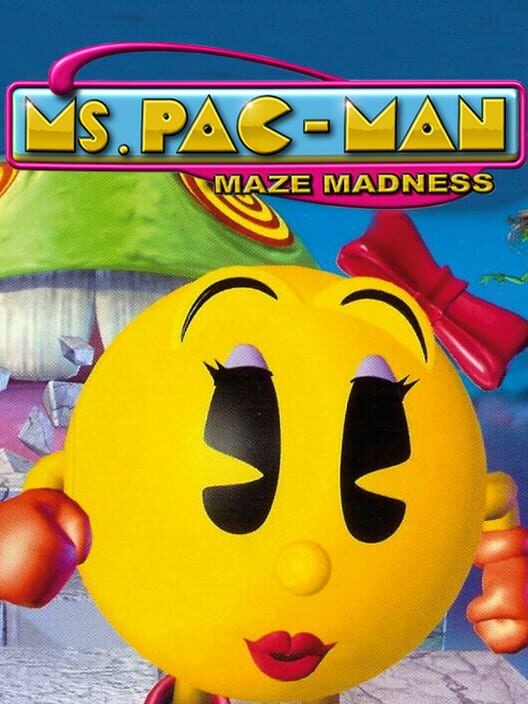 Ms Pac-Man Maze Madness - PS1