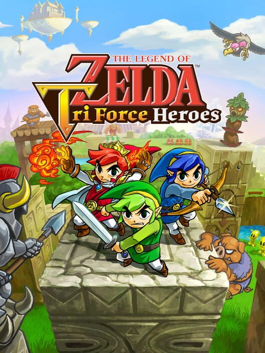 Zelda Tri-Force Heroes - 3DS